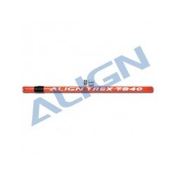 Tube de queue carbone (orange) Align TB40 (HB40T010XO)