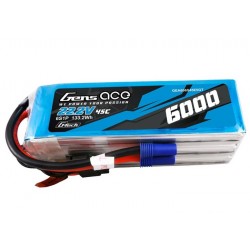 GENS ACE 6000 mAh 6S1P 45C G-Tech LiPo Flight Battery Pack