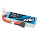 GENS ACE 2200 mAh 3S1P 45C LiPo flying soft pack - multiplug