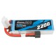 GENS ACE 2200 mAh 3S1P 45C LiPo flying soft pack - multiplug