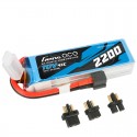 Pack LiPo GENS ACE 2200 mAh 3S1P 45C Multiplug