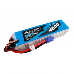 GENS ACE G-Tech 4000 mAh 6S1P 60C 22.2V LiPo battery