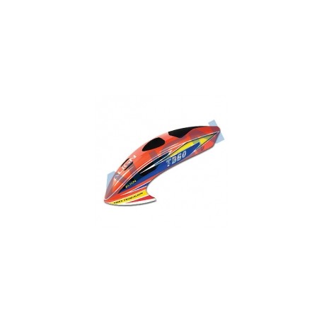 Align TB60 RC Helicopter Painted Canopy - Orange (HCB6001)