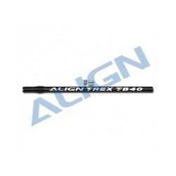 Align TB40 RC Helicopter Carbon Fiber Tail Boom - Black (HB40T010XXT)