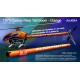 Align T-REX TB70 RC Helicopter Carbon Fiber Tail Boom - Orange - (HB70T008XO)