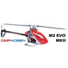 OMPH M2 EVO MKII RC Helicopter - BNF (red)