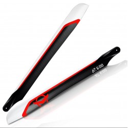 Azure Power Carbon Premium RC Heli Main Blades 600